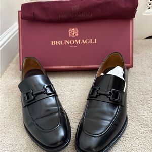 Bruno Magli Black Men's Loafers size Men’s US 9